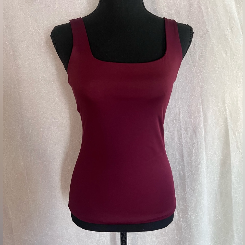 Women's Burgundy Tank Top